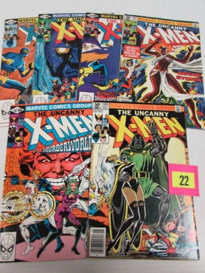 X-men #145, 146, 147, 148, 149, 150 Bronze Age Marvel