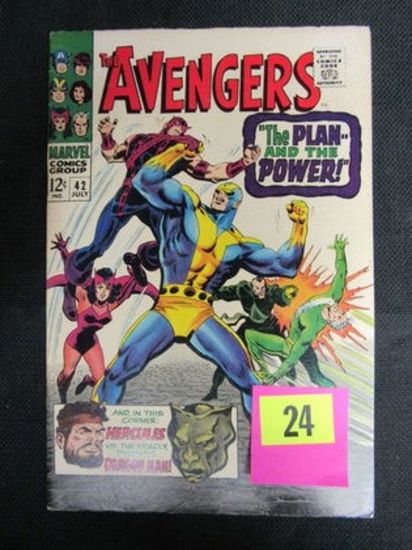 Avengers #42 (1967) Silver Age Marvel