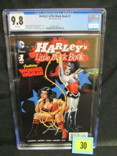 Harley's Little Black Book #1 (2016) Amanda Conner Cover Cgc 9.8