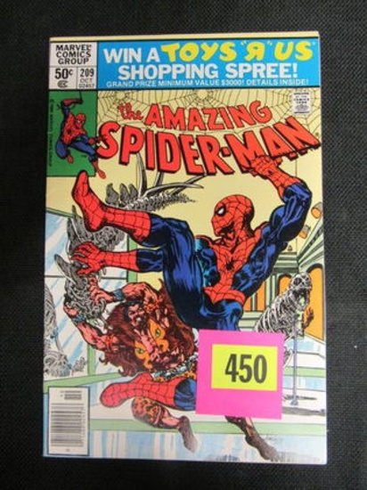 Amazing Spider-man #209 (1980) Bronze Age Kraven App.