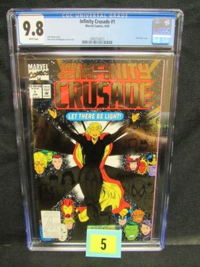 Infinity Crusade #1 (1993) Gold Foil Cover Cgc 9.8