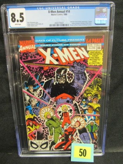 X-men Annual #14 (1990) Key 1st Appearance Gambit Cgc 8.5