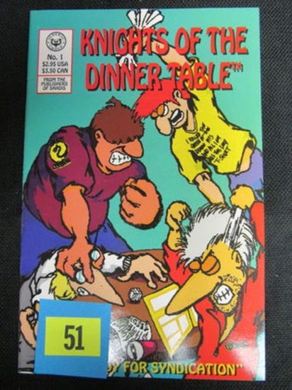 Knights Of The Dinner Table #1 (1994) Rare Key 1st Issue Alderac