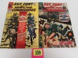 Sgt. Fury #48 & 53 Silver Age Marvel