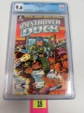 Destroyer Duck #1 (1982) Key 1st Appearance Groo The Wanderer Cgc 9.6