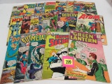 Lot (19) Silver Age Dc Atom, Green Lantern, Superman+