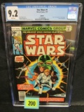 Star Wars #1 (1977) 2nd Printing/ Key 1st Issue Cgc 9.2