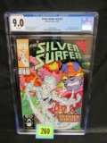 Silver Surfer V3 #57 (1991) Classic Thanos/ Surfer Ron Lim Cover Cgc 9.0