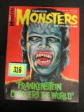 Famous Monsters Of Filmland #39 (1966) Classic Frankenstein Cover