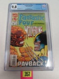 Fantastic Four #395 (1994) Classic Thing Vs. Wolverine Cover Cgc 9.8