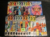 Amazing Spiderman Copper Age Lot (23 Issues) #250-276.