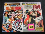 Iron Jaw #1 & 2 (1975) Bronze Age Atlas Comics