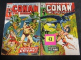 Conan The Barbarian #8 & 9 (1971) Barry Windsor Smith