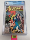 Action Comics #624 (1988) Alan Davis Black Canary Cover Cgc 9.2