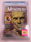 Famous Monsters Of Filmland #58 (1969) Mummy Cover Cgc 8.0