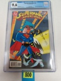 Superman Adventures #25 (1998) Batgirl Cover Cgc 9.6