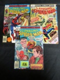 Amazing Spiderman #167, 168, 169 Bronze Age Marvel Lot