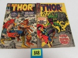 Thor #137 &142 Silver Age Issues