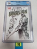 Secret Invasion #3 (2008) Mcniven Sketch Variant Cgc 9.8