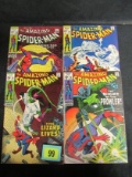 Amazing Spiderman Late Silver Age Lot #70, 74, 76, 78