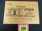 Star Wars Topps 3-d Case Topper Card