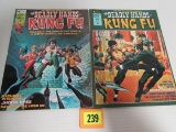 Deadly Hands Of Kung Fu #16 & 17 Bronze Age Marvel Curtis Mags