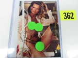 Playboy Karen Mcdougal Case Topper Card