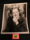 Alexis Smith Signed Vintage 8 X 10 Photo