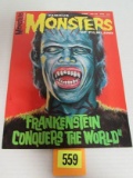 Famous Monsters Of Filmland #39 (1966) Classic Frankenstein Cover
