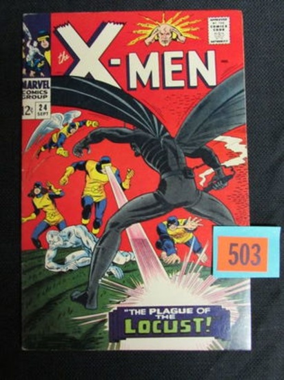 X-men #24 (1966) Silver Age/ 1st Appearance Locust