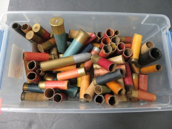 Shotgun Shell Collection inc. Factory Wads, New Primed and Fired Emptys