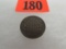 1864 Us 2 Cent Piece/ 90 Degree Rotated Reverse