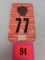 Vintage 1992 Indy 500 Pit Badge/ With Back-up Card