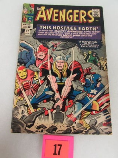 Avengers #12 (1964) Early Silver Age Mole Man