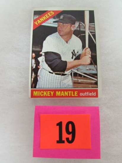 1966 Topps #50 Mickey Mantle