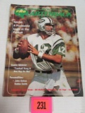 1973 Pro Quarterback Magazine/ Joe Namath Cover