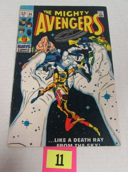 Avengers #64 (1969) Silver Age Marvel