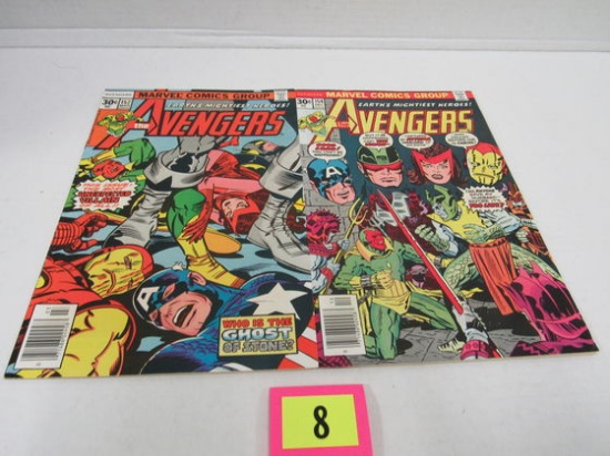 Avengers #154 & 157 Bronze Age Marvel