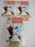 (3) Iron Man #219 (1987) Key 1st Appearance Ghost