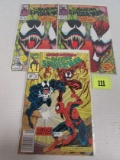 Amazing Spiderman #362, 363, 363 Venom/ Carnage Covers