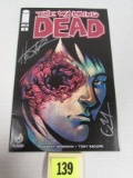Walking Dead #1 (2015) Des Moines Comic Con Exclusive Signed By 2
