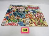 Avengers #160 & 163 Bronze Age Marvel