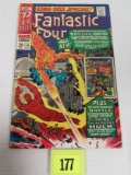 Fantastic Four Annual #4 (1966) Silver Age 1st Appearance Ga Human Torch