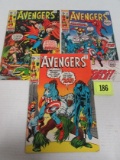 Avengers #78, 82, 84 Late Silver Age Lot