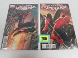 (2) Amazing Spiderman #1 (2014) Both Variant Covers