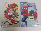 (2) Amazing Spiderman #1 (2018) Davis & Land Variant Covers