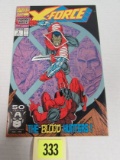 X-force #2 (1991) Key 2nd Appearance Deadpool