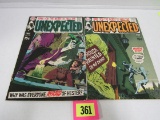 Unexpected #118 & 120 Silver Age Dc Horror