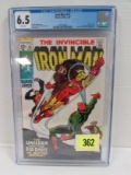 Iron Man #15 (1969) Last 12 Cent Issue Cgc 6.5