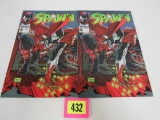 (2) Spawn #8 (1993) (mcfarlane Homage To Spiderman #1)